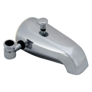 Ezflo 514 Inch Zinc Bath Tub Diverter Spout With Side Outlet Chrome 15087