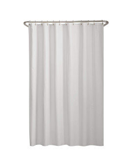 Maytex Microfiber Fabric Shower Curtain Liner 70In X 72In White