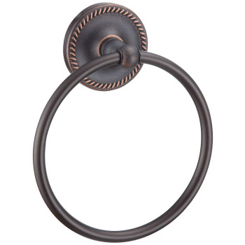 Designers Impressions Naples Series Oil Rubbed Bronze Towel Ring