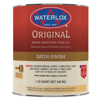 Waterlox Tb 6044 Original Satin Finish Quart 32 Fluid Ounces