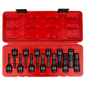 Sunex Tools 3649 Sae Metric Impact Hex Driver Set