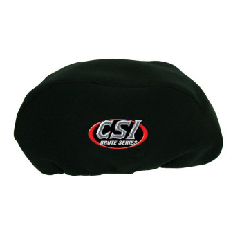 Csi Accessories W100 Black Durable Winch Cover Logo Universal Fit For Brute Series Weatherresistant 1Year Warranty