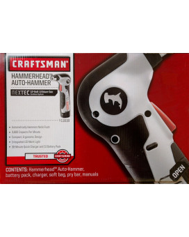 Craftsman 911818 Nextec 12Volt Lithiumlon Hammerhead Auto Hammer