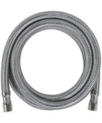 Certified Appliance Accessories Ice Maker Water Line 4 Feet Pvc Core With Premium Braided Stainless Steel