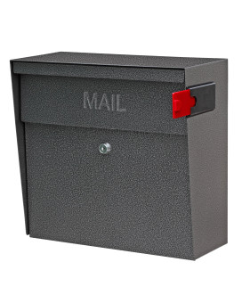 Mail Boss 7160 Metro Locking Security Wall Mount Mailbox Galaxy