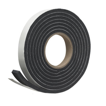 Frost King P Selfstick Rubber Foam Weatherseal 1 W 516 T 10 Ft L Black