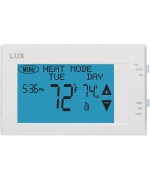 Lux Products Tx9600Ts Programmable Large Touchscreen Heating Cooling Thermostat White