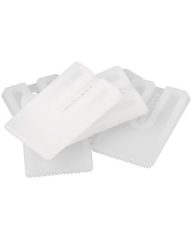 Softtouch Furniture Leveling Wedges 6 Pieces White