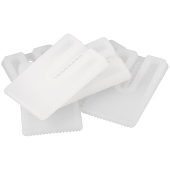 Softtouch Furniture Leveling Wedges 6 Pieces White