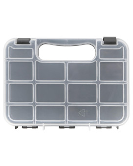 Performance Tool W5189 Durable Plastic Storage Organizer With Fullheight Dividers For Parts And Tools Flat Or Upright Storage