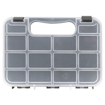 Performance Tool W5189 Durable Plastic Storage Organizer With Fullheight Dividers For Parts And Tools Flat Or Upright Storage