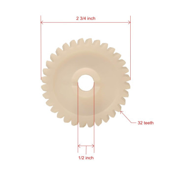 3 Pack Drive Gear For Sears Crafsman Liftmaster Chamberlain Garage Door Openers 1984Current