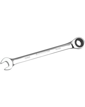 Performance Tool W30350 Professional Chrome Vanadium Metric 10Mm Ratcheting Wrench