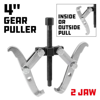 Powerbuilt 648906 4 Gear Puller Silver