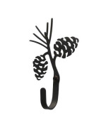 Pinecone Wall Hook Ex Small 175Inw X 35Inh X 0Ind