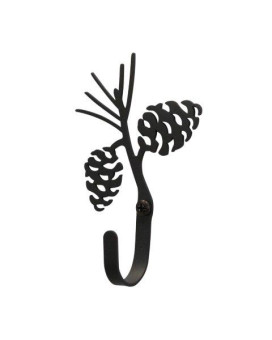 Pinecone Wall Hook Ex Small 175Inw X 35Inh X 0Ind