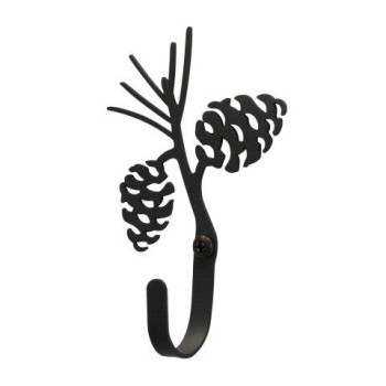 Pinecone Wall Hook Ex Small 175Inw X 35Inh X 0Ind