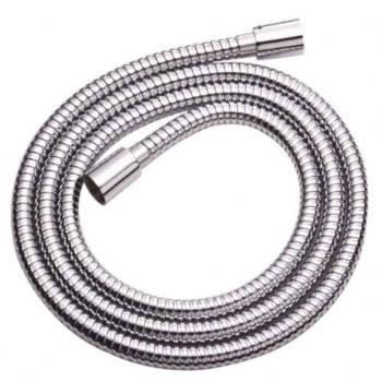 Gerber Plumbing Metal Interlock Shower Hose With Brass Conical Nuts