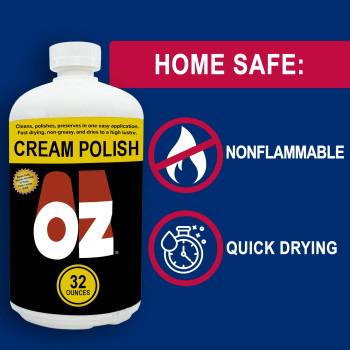 Mohawk Finishing Products Oz Cream Polish M8600006 1 Quart