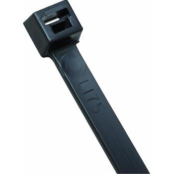 Tyrap L241750L Cable Tie Extra Heavy Duty 24Inch Length By 0345Inch Width Black 50Pack