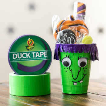 Duck Brand Duck Printed Duct Tape 6Roll Spotted Leopard 1379347C