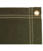 Canvas Tarp - 12' X 14' - Olive Drab