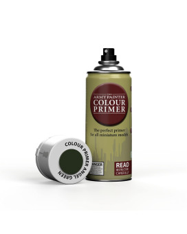 The Army Painter Color Primer Spray Paint Angel Green 400Ml 135Oz Acrylic Spray Undercoat For Miniature Painting Spray P