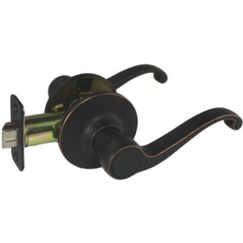 Designers Impressions Richmond Design Oil Rubbed Bronze Passage Door Lever Hall And Closet