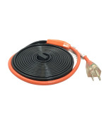 Frost King Hc12A Automatic Electric Heat Kit Heating Cables 12Feet Black Ft