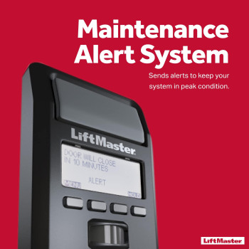 Liftmaster 880Lm Motion Detecting Control Panel Features Menudriven Panel And Timertoclose