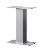 Salsbury Industries 4395Slv Standard Pedestal Silver 16 In H