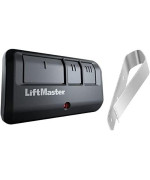 Liftmaster 893Lm 3Button Garage Door Opener Remote Control Dark Gray