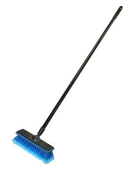 Carrand 93058 General Purpose Wash Brush With 48 Handle And 10 Brush Head Black