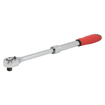 Neiko 03068A 12Inch Drive Extendable Ratchet Handle 72 Tooth Reversible Ratcheting Feature Wsoft Grip Handle 12 To 1712