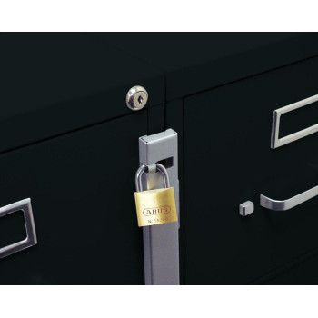 Abus File Bar 34 12 Length For 3 Drawers Gray