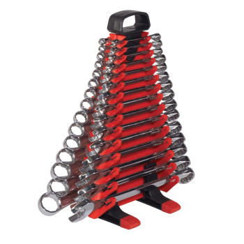 Ernst Manufacturing 5230 Wrench Tool Tower 30 Tool Red