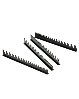 Ernst Manufacturing Wrench Rail Set 40 Tool Black 6015Black