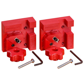 Woodpeckers M2 Box Clamps 2 Pack Versatile Woodworking Clamps For Quick And Easy 90 Degree Joints