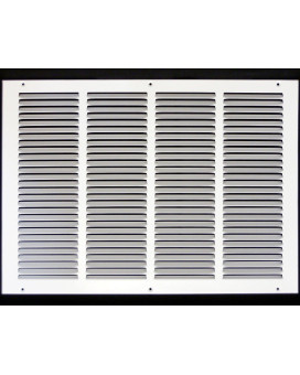 Steel Return Grilles Sidewall And Ceiling Hvac Duct Cover 20 X 14 White