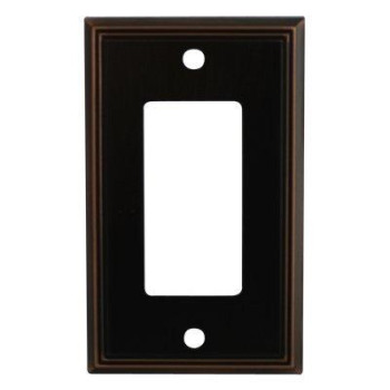 Cosmas 65000Orb Oil Rubbed Bronze Single Gfidecora Rocker Wall Switch Plate Switchplate Cover