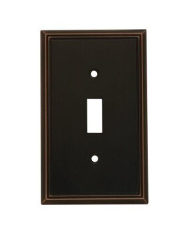 Cosmas 65003Orb Oil Rubbed Bronze Single Toggle Switch Plate Switchplate Cover