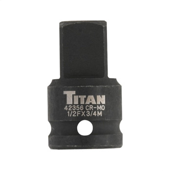 Titan 15224 12 Female To 34 Male Impact Socket Adaptor