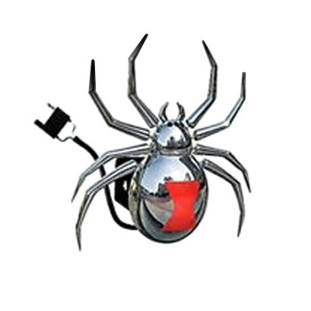 Hitch Critters Animated Ball Hitch Cover And Brake Light Black Widow