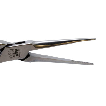 Aven 10314 Technik Stainless Steel Serrated Jaw Needle Nose Plier 15964 Jaw Length 534 Overall Length