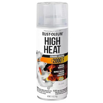 Rustoleum 260771 Automotive High Heat Spray Paint 11 Oz Clear