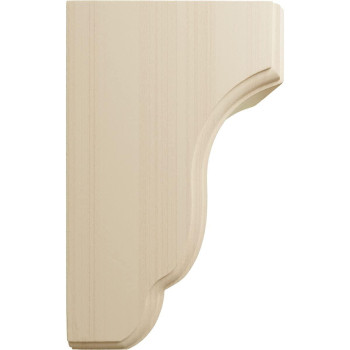 Ekena Millwork Cor03X04X06Cprw Capistrano Mission Wood Corbels 3 12W X 4D X 6 12H Rubberwood