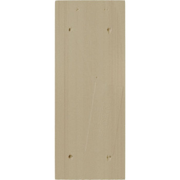 Ekena Millwork Bkt03X07X09Harw Hamilton Traditional Wood Brackets 3 12W X 7D X 9H Rubberwood