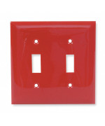 Toggle Switch Wall Plate Red Number Of Gangs 2 Weather Resistant No 1 Each