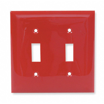 Toggle Switch Wall Plate Red Number Of Gangs 2 Weather Resistant No 1 Each