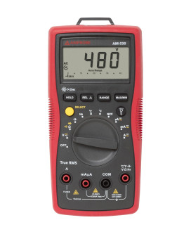 Amprobe Am530 Truerms Electrical Contractor Multimeter With Noncontact Voltage Detector And Temperature